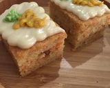 Gambar langkah 5 resipi Carrot cake.