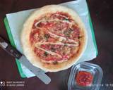 Pizza cheese beef langkah memasak 8 foto