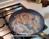 韓式肉片烤肉대패삼겹살的食譜步驟2照片