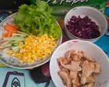 Foto langkah ke 3 dari resep Salad Roll Vietnam (Chicken).