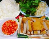 Hình bước làm 2 của món Bánh ướt chả cá