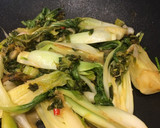 Foto del paso 5 de la receta: Pak choi y kale con aliño japonés