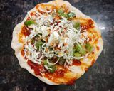 A picture of step 2 of Pizza Bombs.