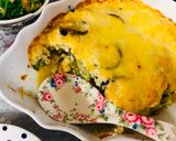 A picture of step 6 of Healthy Vegetable Tofu Cheese Bake.