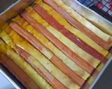 Foto langkah ke 7 dari resep Lapis legit tikar.