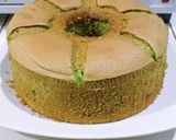 Foto langkah ke 10 dari resep Chiffon Pandan Loyang Biasa.