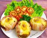 Hình bước làm 4 của món Thịt Xông Khói Cuộn Khoai Tây