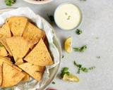 Baked Missi Roti Nachos kuchumbar salsa kehri ki chutney recipe step 8 photo