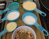 A picture of step 1 of Besan ka mazedarrrr halwa.