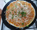 A picture of step 5 of Mumbai Jini dosa.