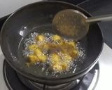 A picture of step 5 of Left over Rice Pakodi.