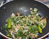 A picture of step 5 of Telangana Style Bagara Quinoa.