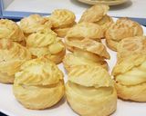 Foto langkah ke 8 dari resep Soes Vla Vanilla (Tanpa Mixer).