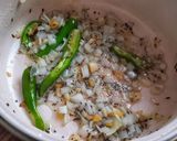 A picture of step 2 of Quick and healthy moong Dal palak sambar.
