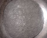 Foto langkah ke 4 dari resep Charcoal Wijen Chili Flakes Cheese Sourdough Bread (Open Bake Method).