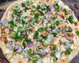 A picture of step 8 of Veg Cheese Paneer Pan Pizza.