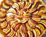 Une image de l'étape 4 de Tarte pommes nectarines.