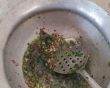A picture of step 2 of Soyabean Palak Pulao.