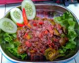 Foto langkah ke 5 dari resep Kentang tumbuk daging kari mercon (bonus Pete).