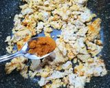 Foto del paso 6 de la receta Revuelto de tofu con alcachofas y zanahorias
