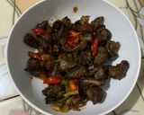 Foto langkah ke 6 dari resep Oseng Kering Ati Ampela.