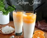 Foto langkah ke 3 dari resep Es Jelly Kelapa Jeruk🍹.