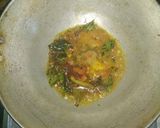 A picture of step 3 of Surati daal.