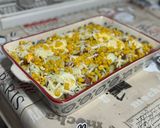Sajtos krumplis szelet avagy rakott krumpli újragondolva 😉 recept fázis 3 fotója