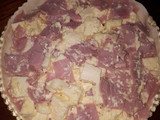 Tarta de paleta, queso y ricota