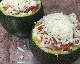 Foto del paso 7 de la receta: Calabacines luna rellenos