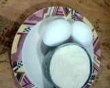 A picture of step 1 of Egg vegetable Roll.