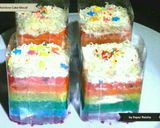 Foto langkah ke 6 dari resep Rainbow Cake Gluten Free.