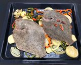Foto del paso 6 de la receta: Rodaballo salvaje al horno con patatas y verduras