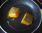 A picture of step 3 of Meen Moilee / Fish Molee.