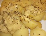 Görög joghurtos-köményes főtt krumpli (vegetáriánus) recept fázis 7 fotója