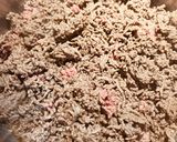 A picture of step 1 of Spinach with Ground Beef Bake.