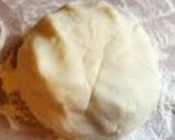 A picture of step 2 of Sausage rolls.