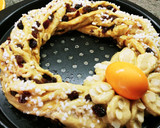 Foto del paso 8 de la receta: Rosca de Pascua con pasas y nueces