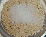 A picture of step 1 of Sattu laddu/ Sattu laddu in 5 minutes /regional and rustic Bihari sattu laddu without cooking.