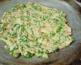 A picture of step 3 of Methi ghavan.
