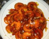 Foto langkah ke 8 dari resep Udang Saus Asam Manis.