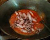 Foto langkah ke 6 dari resep Cumi asin balado.