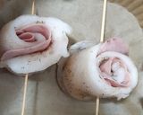 Foto del paso 2 de la receta: Popietas de gallo con butifarra cocida, en airfryer