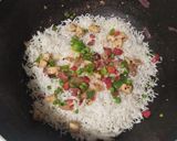 A picture of step 11 of Vegetable Biryani.