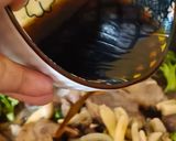 Foto langkah ke 7 dari resep Tumis Daging Brokoli Jamur Shimeji.