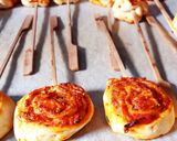 Une image de l'étape 5 de Escargots feuilletés jambon tomates gruyère 😋.