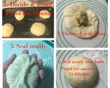 A picture of step 8 of Roti Boy or Mexican bun (Uniquely Malaysian).