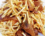 A picture of step 4 of Jollof Spaghetti.