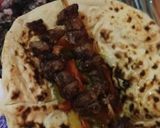 A picture of step 3 of Bbq lamb boti.
