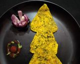 A picture of step 3 of Methi paratha.